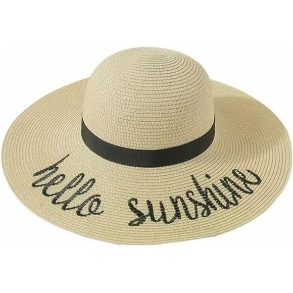 Womens Beach Hat Tan